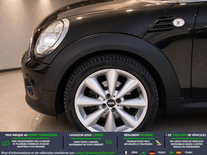 Mini Cabrio 122 ch BVM Noir M�tallique de 2013