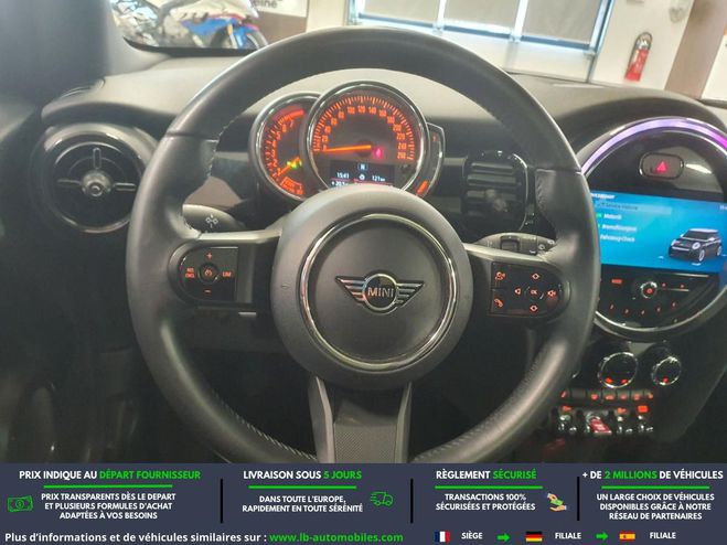 Mini Cabrio One 102 ch BVM Noir M�tallique de 2022