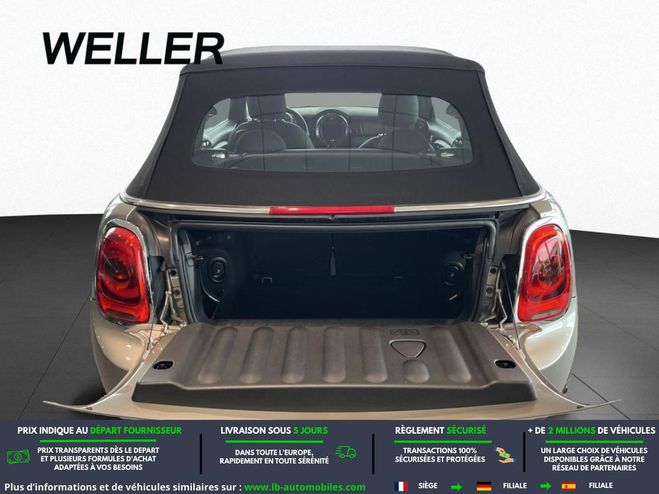 Mini Cabrio One 102 ch BVM Argent� M�tallique de 2019