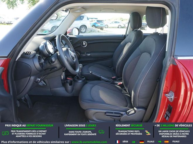 Mini Cabrio One 102 ch BVM Rouge M�tallique de 2015