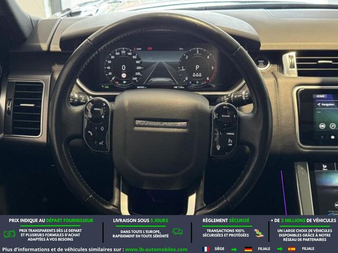 Land rover Range Rover D300 3.0D I6 300ch BVA Noir M�tallique de 2021