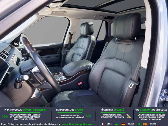 Land rover Range Rover P400 Si6 3.0L 400ch BVA Bleu M�tallique de 2020