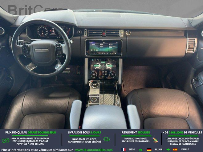 Land rover Range Rover 3.0L 275ch BVA Noir M�tallique de 2020
