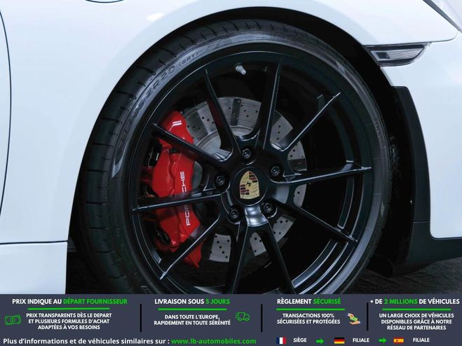 Porsche Boxster 3.8i 375 ch Blanc de 2017