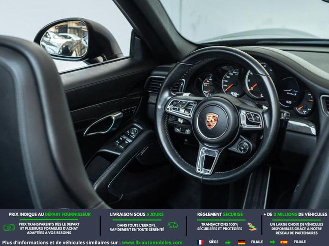 Porsche 911 Turbo S 3.8i 580 Noir M�tallique de 2016