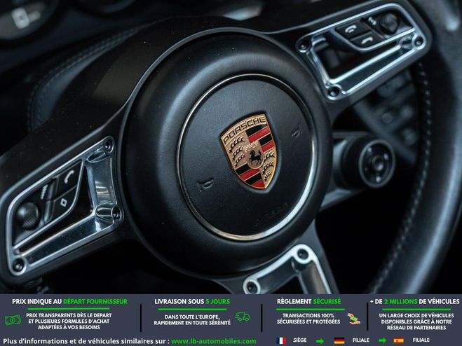 Porsche 911 Turbo S 3.8i 580 Noir M�tallique de 2016