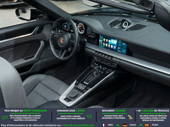 Porsche 911 Turbo S 3.8i 650 PDK Noir M�tallique de 2021