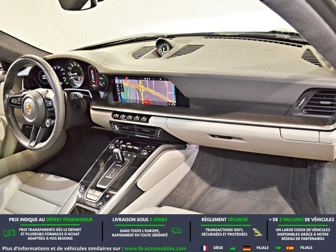 Porsche 911 Turbo S 3.8i 650 PDK Noir M�tallique de 2020