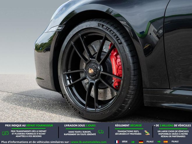 Porsche 911 4 GTS 3.0i 480 PDK Noir M�tallique de 2023