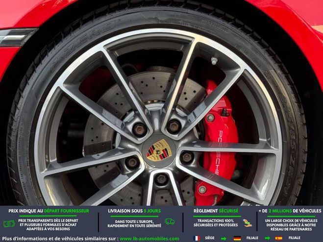 Porsche 911 S 3.0i 450 PDK Rouge de 2020
