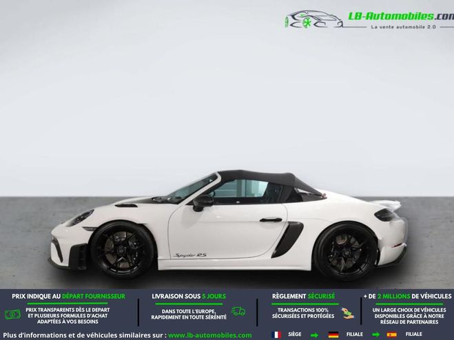 Porsche Boxster Spyder RS 500 ch PDK Blanc de 2025