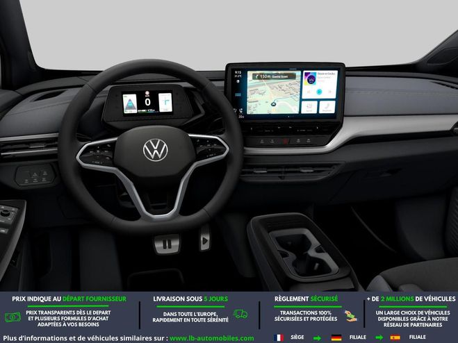 Volkswagen ID. 5 204 ch Blanc M�tallique de 2023