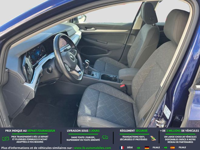 Volkswagen Golf 1.0 TSI 110 BVM Bleu M�tallique de 2022