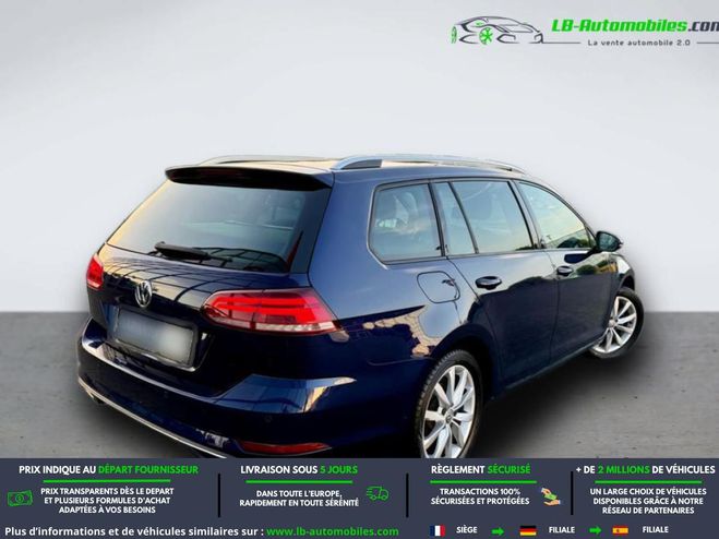 Volkswagen Golf 1.4 TSI 125 BVA Bleu M�tallique de 2017