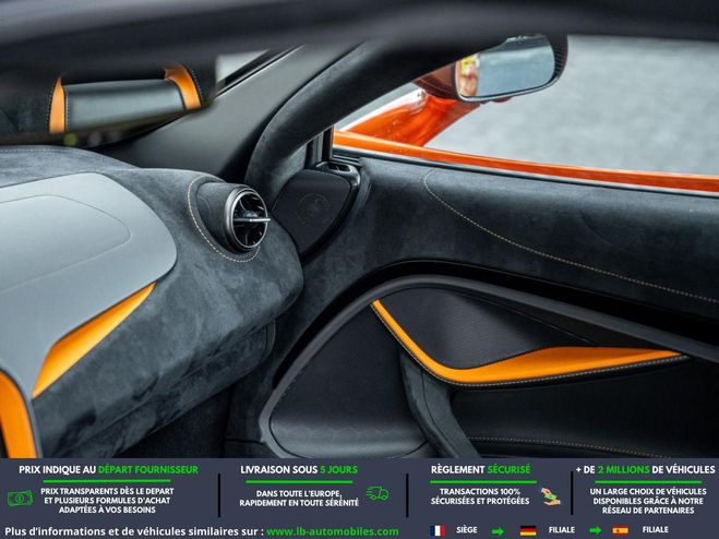Mclaren 750S Coup� V8 4.0 720 ch Orange M�tallique de 2020
