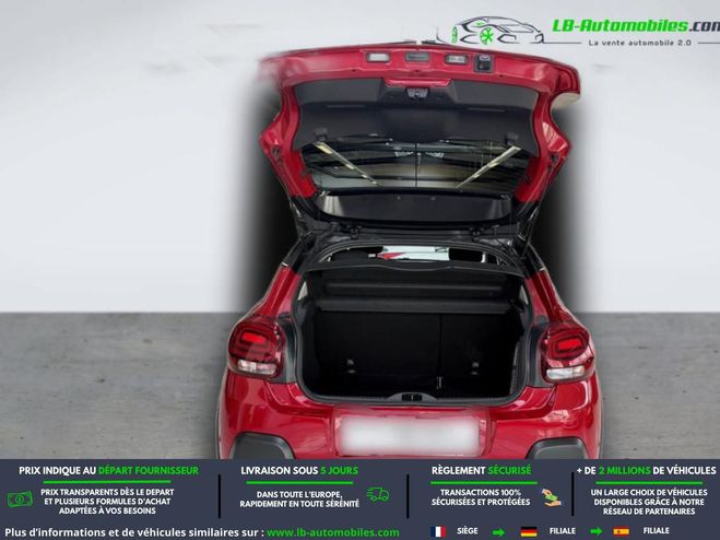 Citroen C3 PureTech 110 BVA Rouge M�tallique de 2017