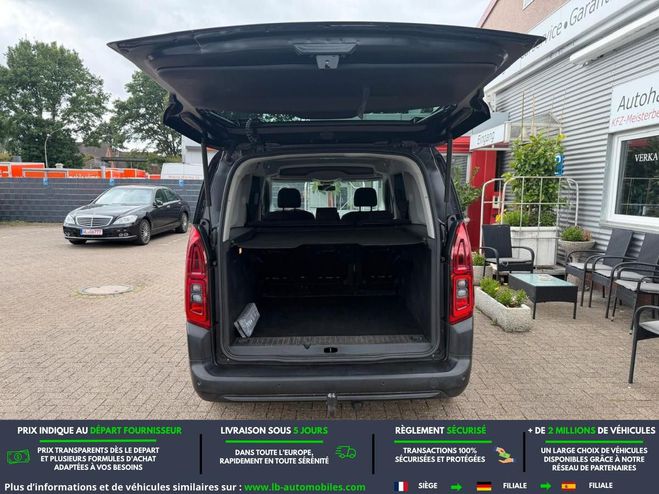 Citroen Berlingo PureTech 110 BVM Noir de 2020