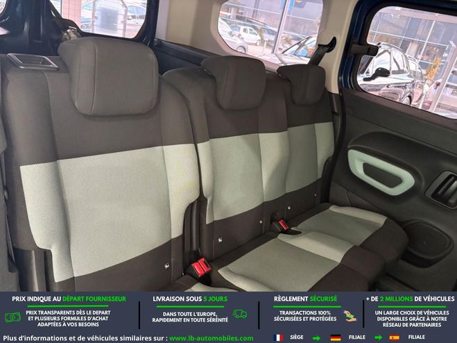 Citroen Berlingo PureTech 110 BVM Bleu de 2020