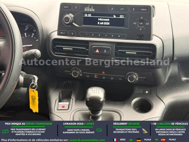Citroen Berlingo BlueHDi 100 BVM Blanc M�tallique de 2022
