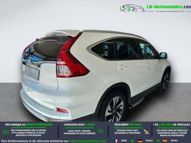 Honda CRV 2.0 i-VTEC 2WD 155 ch BVA Blanc M�tallique de 2015