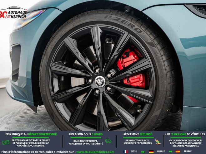 Jaguar F-Type Coup� V8 5L  575 ch BVA AWD Vert M�tallique de 2024