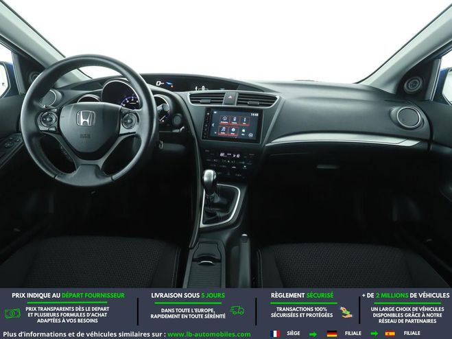 Honda Civic 1.4 i-VTEC 100 BVM Bleu M�tallique de 2016