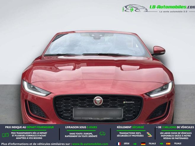 Jaguar F-Type Cabriolet 2L 300 ch BVA Rouge M�tallique de 2022