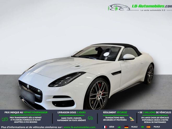 Jaguar F-Type Cabriolet V8 5L  550 ch BVA AWD Blanc de 2019