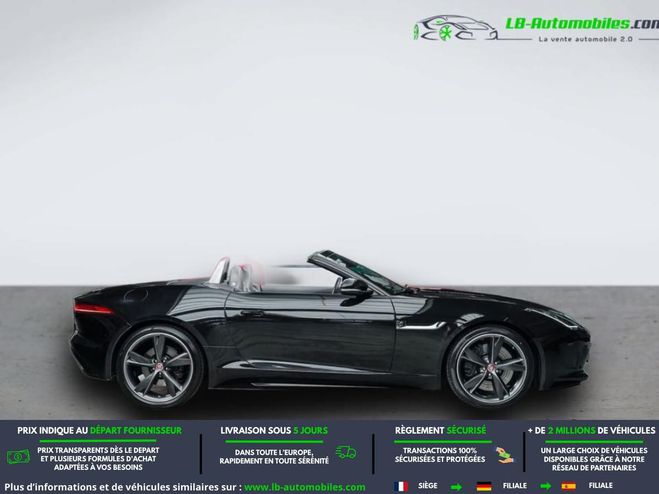 Jaguar F-Type Cabriolet V6 3L  380 ch BVA Noir de 2017