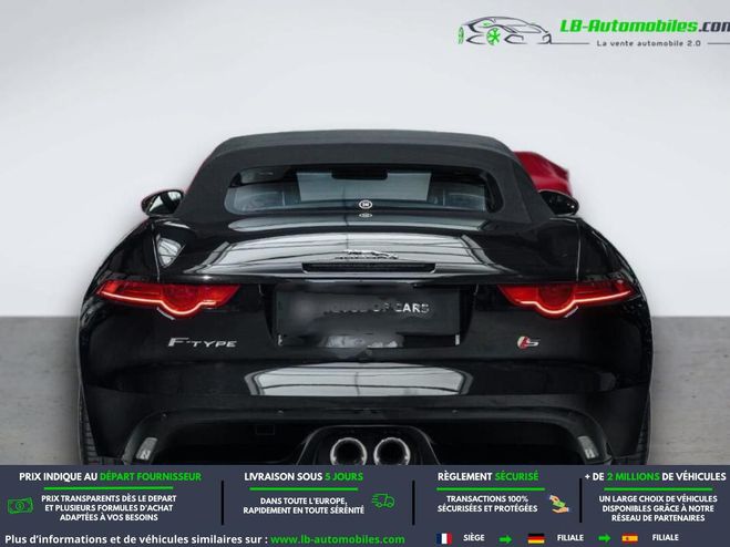 Jaguar F-Type Cabriolet V6 3L  380 ch BVA Noir de 2017