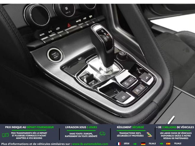 Jaguar F-Type Cabriolet 2L 300 ch BVA Noir M�tallique de 2022