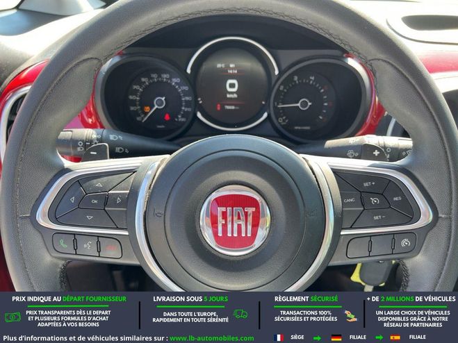 Fiat 500 1.3 Multijet 95 ch BVA Rouge de 2019
