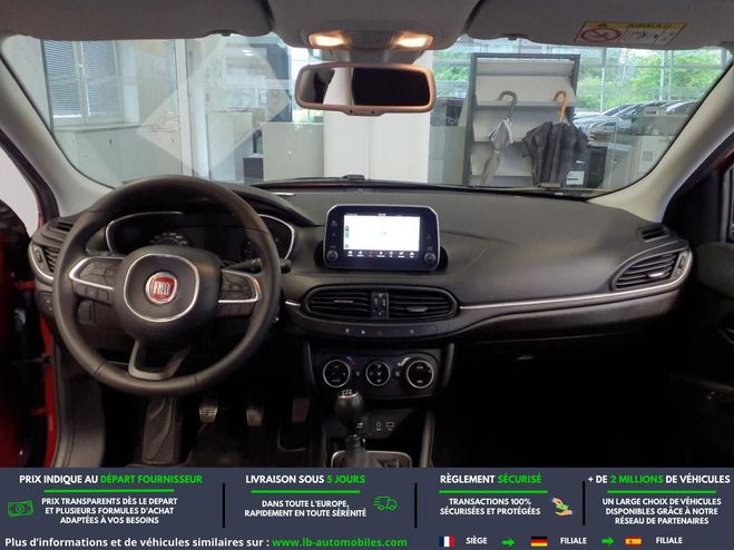 Fiat Tipo 1.4 T-Jet 120 ch BVM Rouge M�tallique de 2018
