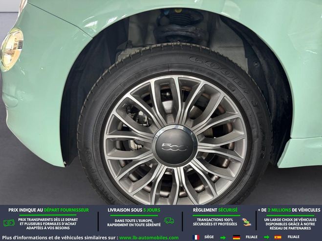 Fiat 500 1.2 69 ch BVM Vert de 2018