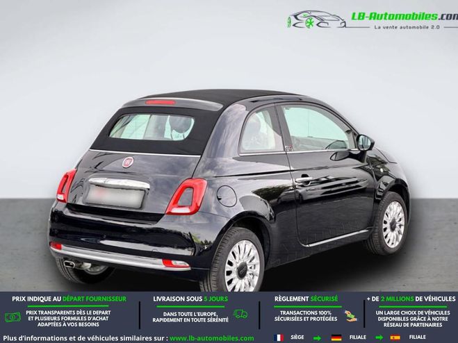 Fiat 500 1.2 69 ch BVM Noir M�tallique de 2018