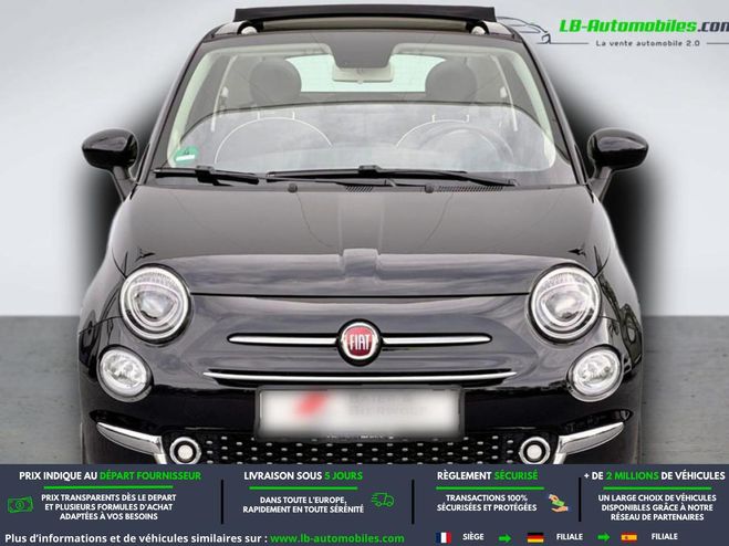 Fiat 500 1.2 69 ch BVM Noir M�tallique de 2018