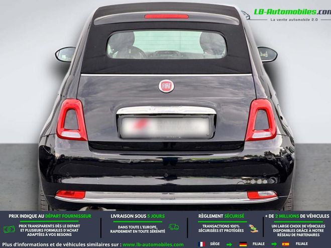 Fiat 500 1.2 69 ch BVM Noir M�tallique de 2018