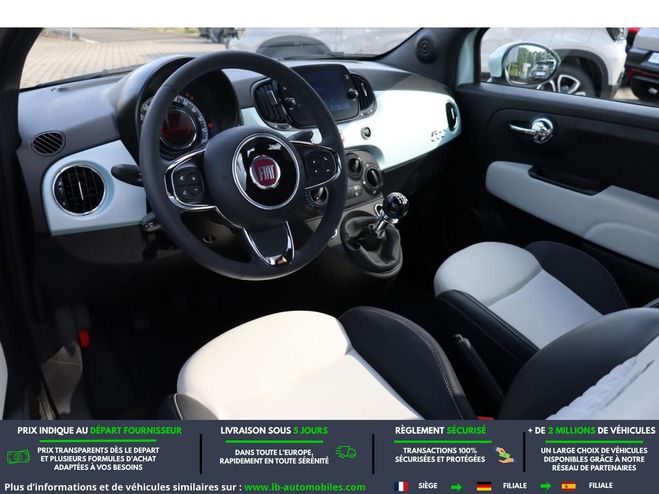 Fiat 500 1.0 70 ch Hybride BSG Vert M�tallique de 2022