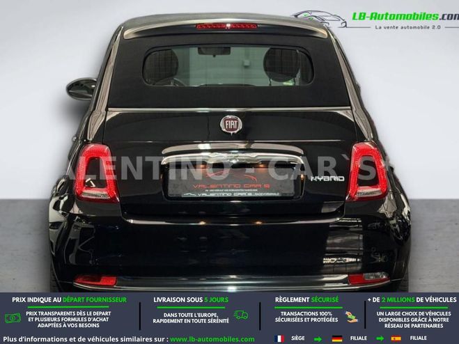 Fiat 500 1.0 70 ch Hybride BSG Noir M�tallique de 2022