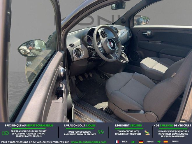 Fiat 500 1.0 70 ch Hybride BSG Gris de 2023