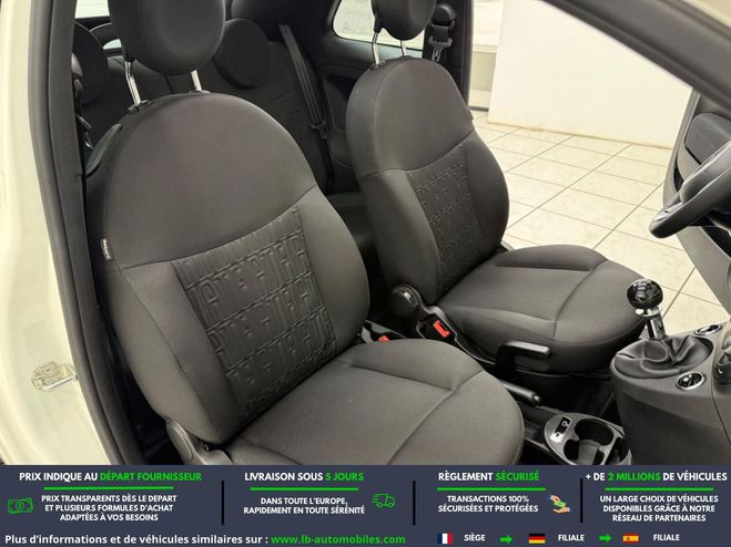 Fiat 500 1.0 70 ch Hybride BSG Blanc de 2023