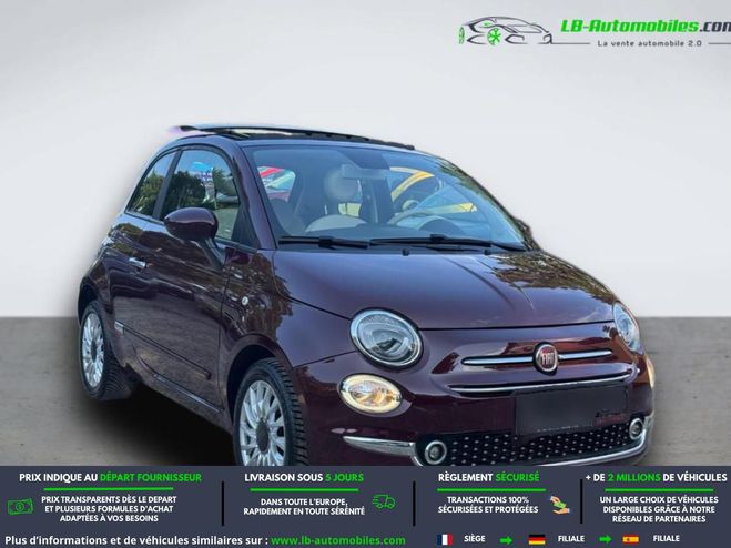Fiat 500 1.2 69 ch BVM Rouge M�tallique de 2020