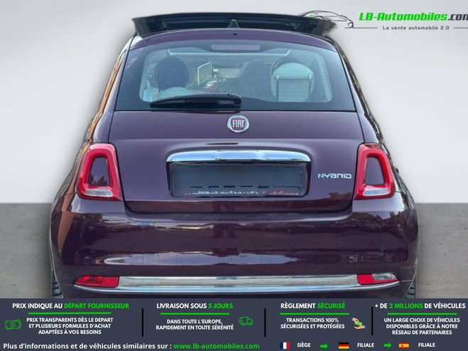 Fiat 500 1.2 69 ch BVM Rouge M�tallique de 2020