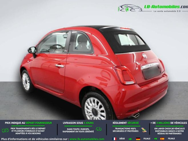 Fiat 500 1.2 69 ch BVA Rouge de 2020