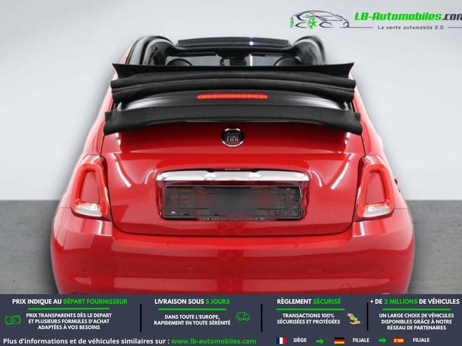 Fiat 500 1.2 69 ch BVA Rouge de 2020