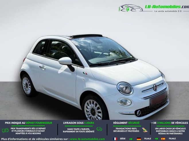 Fiat 500 1.2 69 ch BVA Blanc M�tallique de 2019