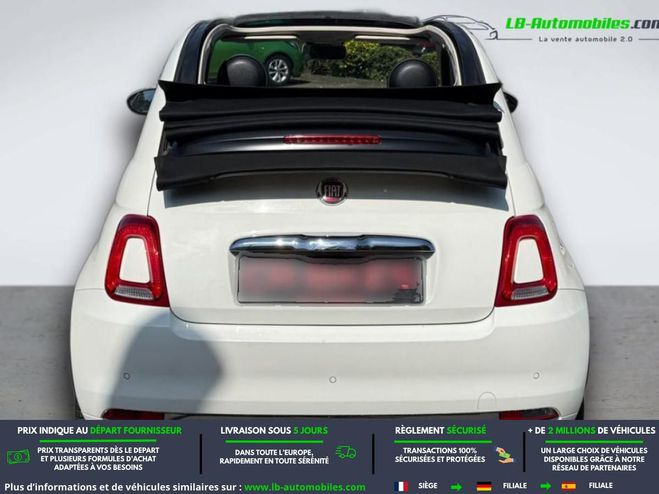 Fiat 500 1.2 69 ch BVA Blanc M�tallique de 2019
