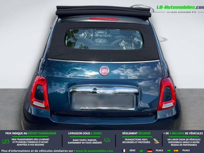 Fiat 500 1.2 69 ch BVM Bleu M�tallique de 2018