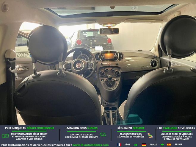 Fiat 500 1.3 Multijet 16V 95 ch BVM Gris de 2017