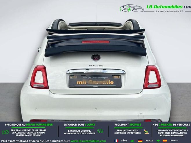 Fiat 500 1.2 69 ch BVA Blanc de 2020
